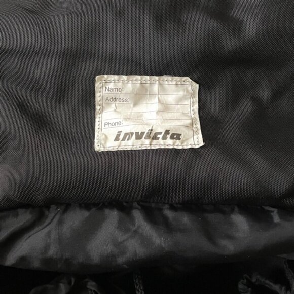 Vintage Invicta Black HOT WORLD Motocross Backpack - Expandable! 🎒 - Picture 9 of 16